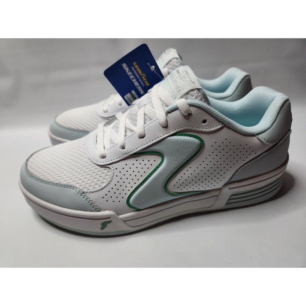 Skechers Viper Court Classic Pickleball Shoes Women’s 9.5 EU 39.5 White/Blue